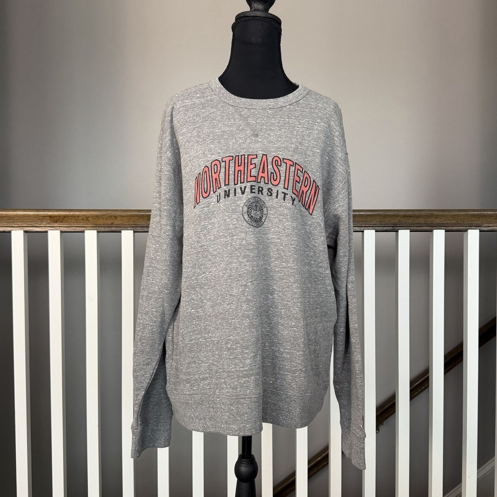 Northeastern University League 91 Sweatshirt Large Huskies Collegiate Athleisure